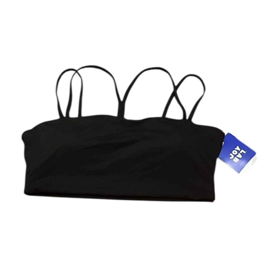 JoyLab Strappy Athletic Bra in‎ Black, Size XXL - Picture 2 of 7